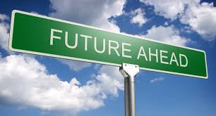 Future ahead sign